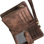 Bi-fold Wristband ID Window Coin Purse