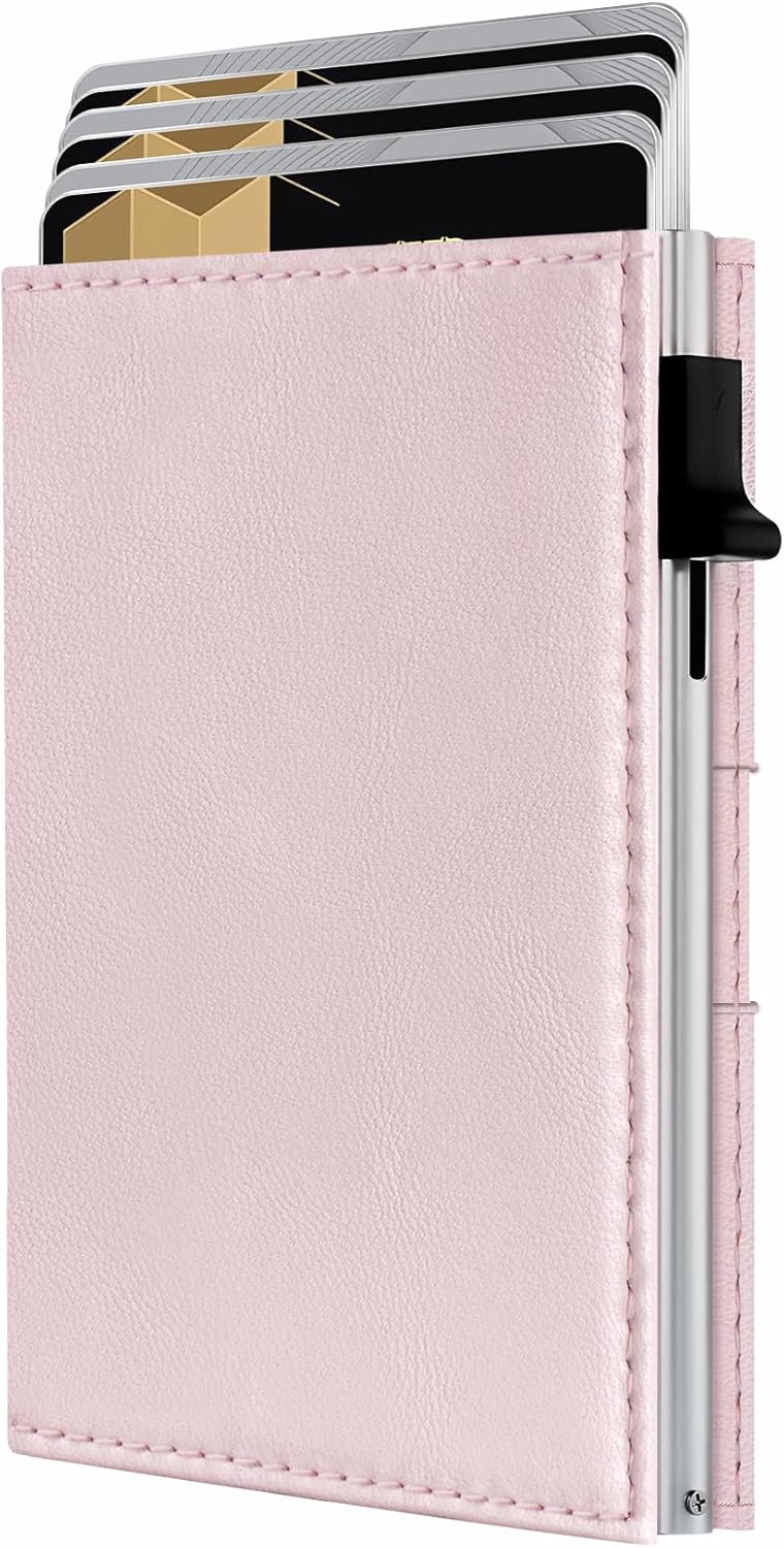 71a2F1JT8NL._AC_SL1500_.jpg Ultra-thin Tri-fold Pop-out Card Slot ID Wallet - Image 1