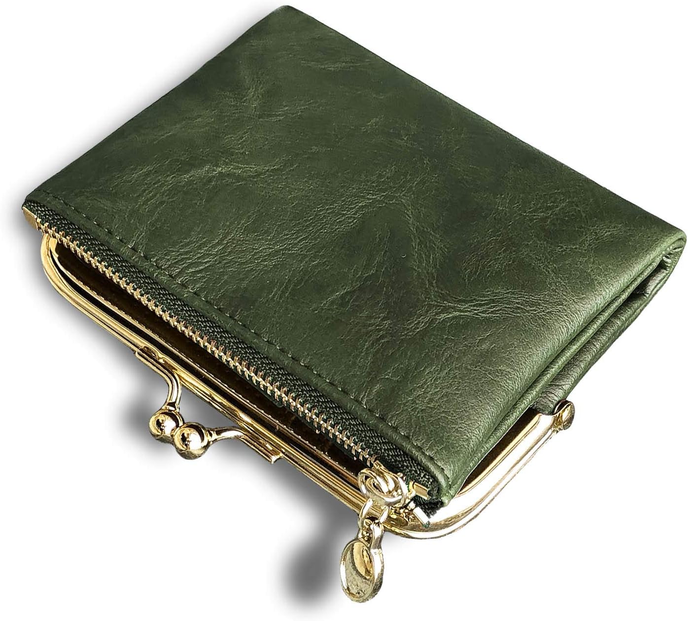 71r0sEnzqJL._AC_SL1500_.jpg Retro ID Bi-fold Kiss Lock Wallet - Image 1