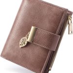 Bi-fold ID Anti-magnetic Zipper Small Wallet