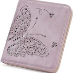 Purple Ultra-thin Bi-fold ID Wallet